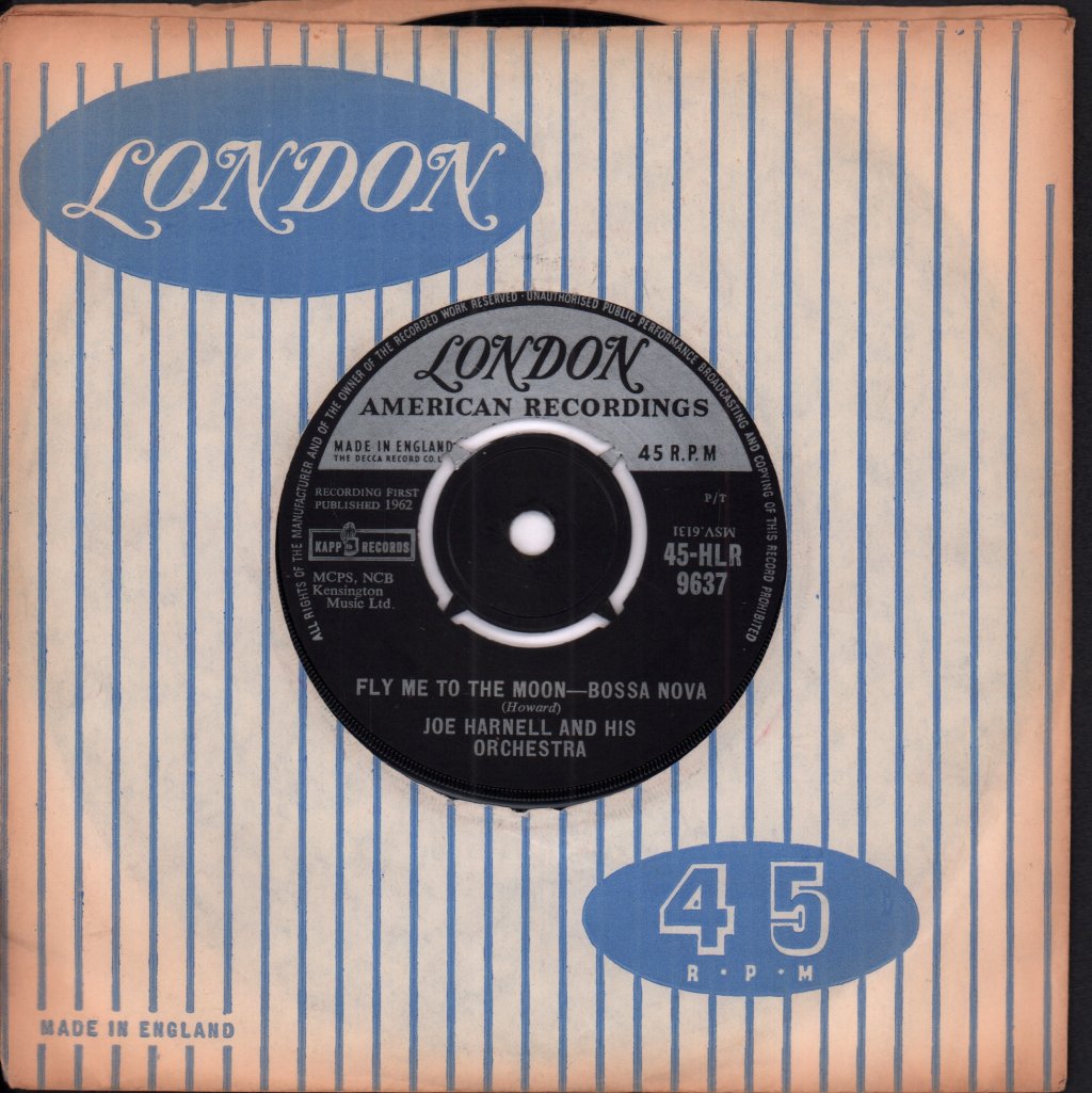 Joe Harnell - Fly Me To The Moon - 7 Inch