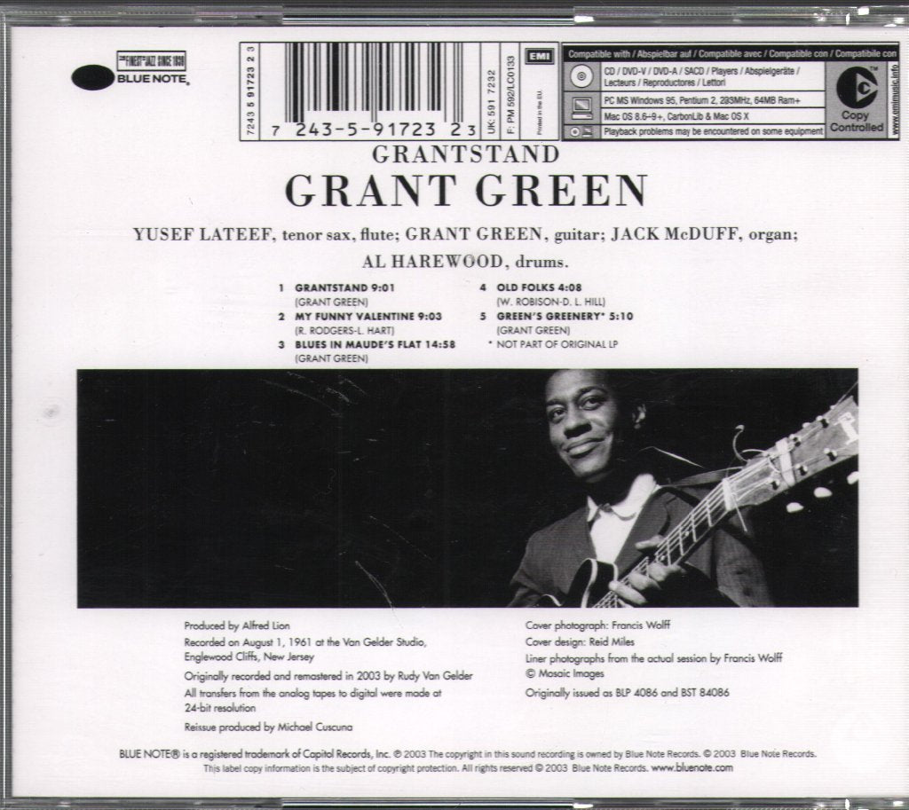 Grant Green - Grantstand - Cd