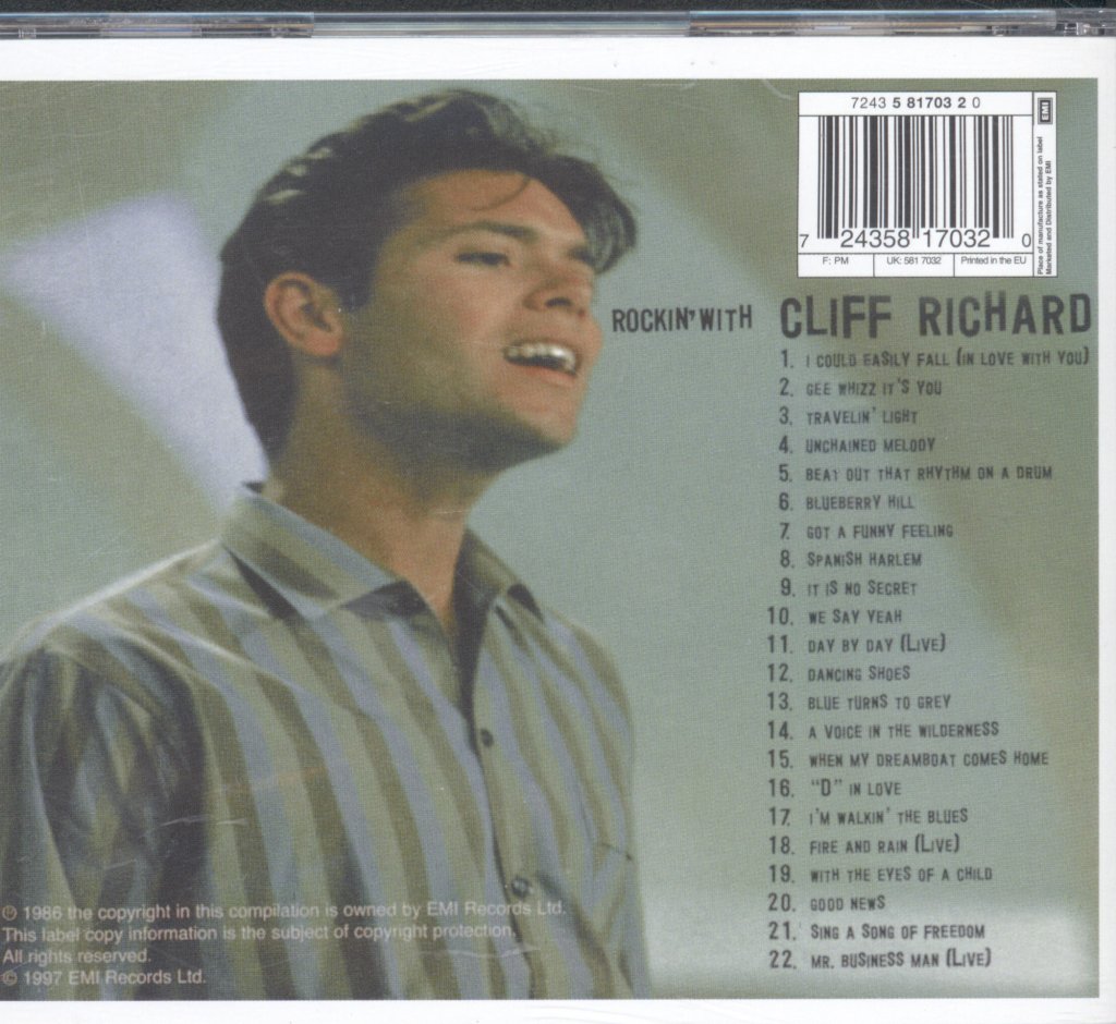Cliff Richard - Rockin' With Cliff Richard - Cd