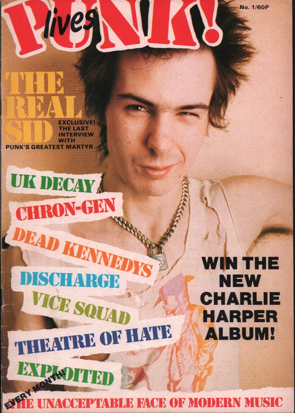 Sid Vicious/Killing Joke - Punk Lives no.1 - Magazine