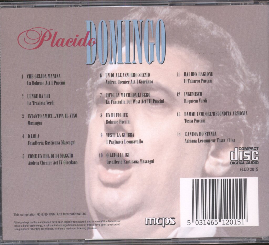 Placido Domingo - Placido Domingo - Cd