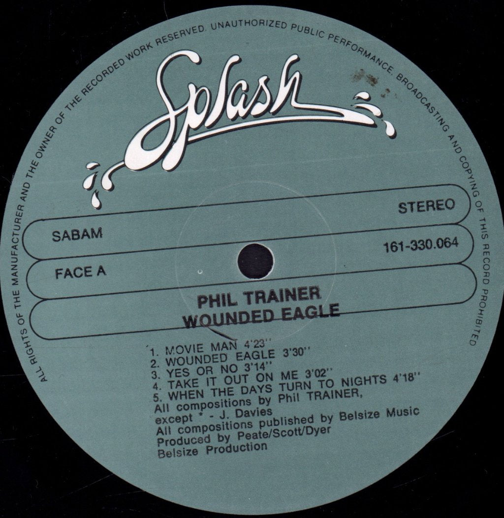 Phil Trainer - Wounded Eagle - Lp