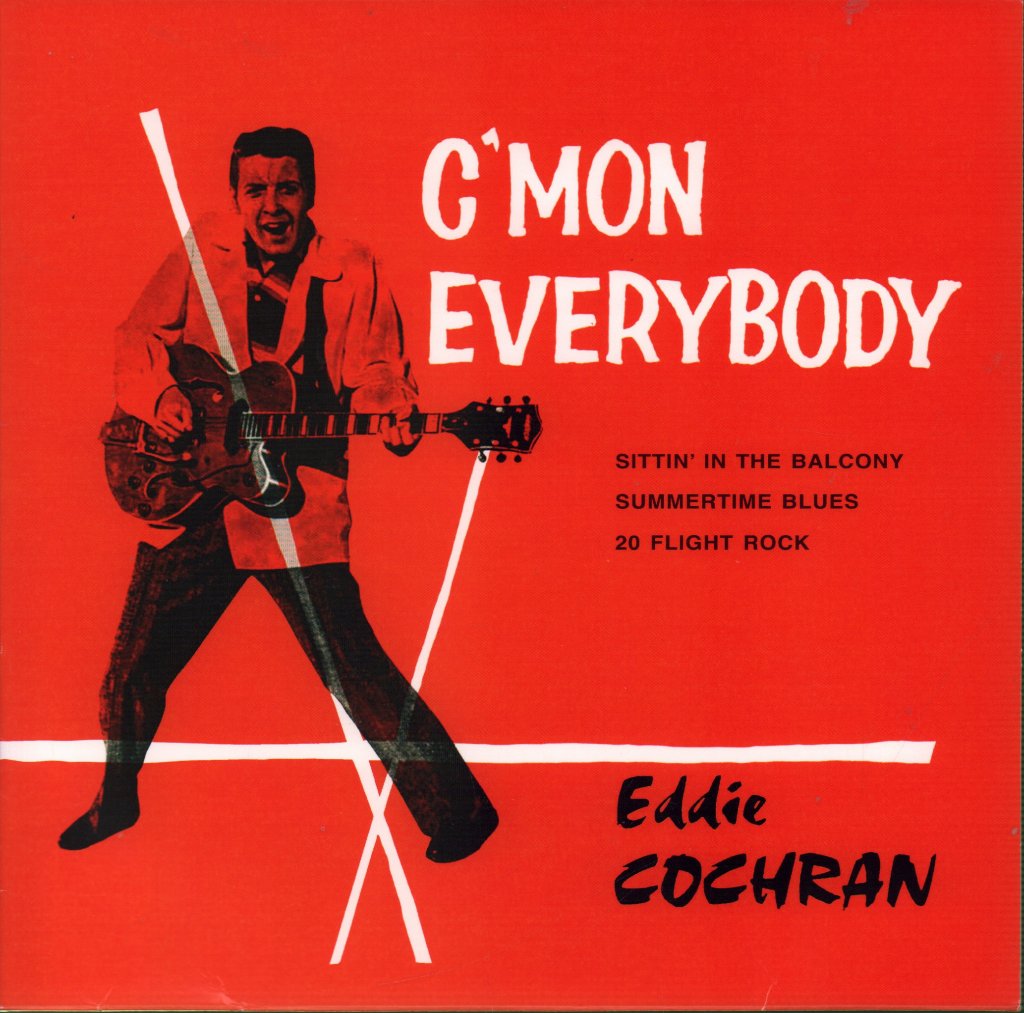 Eddie Cochran - C'mon Everybody - 10 Inch