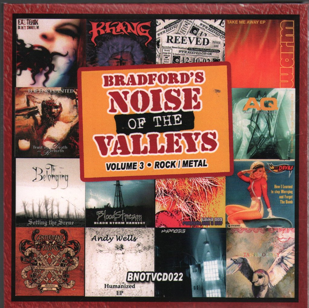 Bradford's Noise Of The Valleys - Volume 3 - Indie/Alternative/Rock/Metal - Double Cd