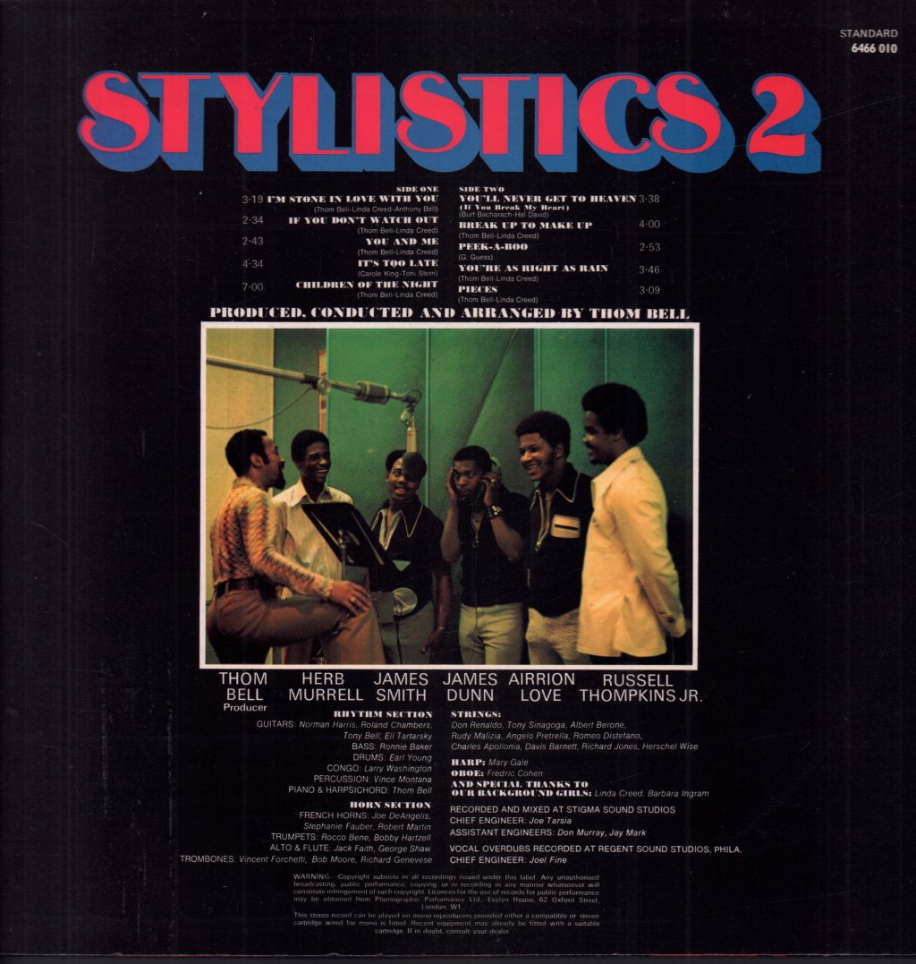 Stylistics - 2 - Lp