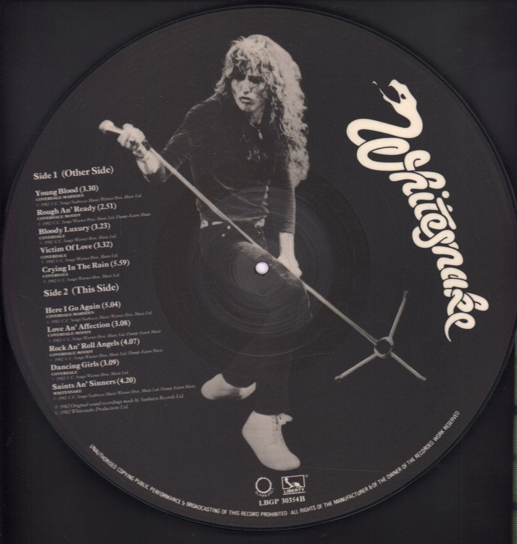 Whitesnake - Saints And Sinners - Lp