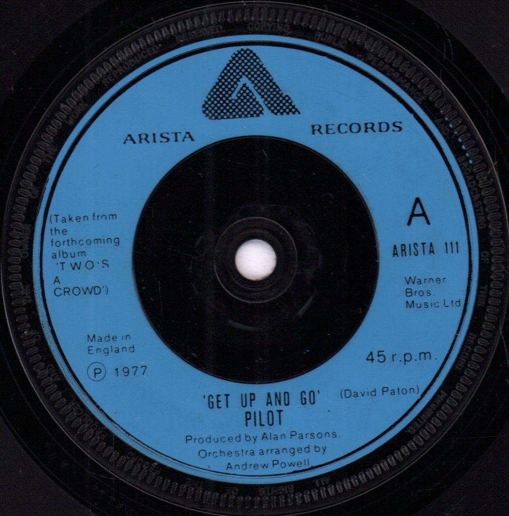 Pilot - Get Up And Go - 7 Inch