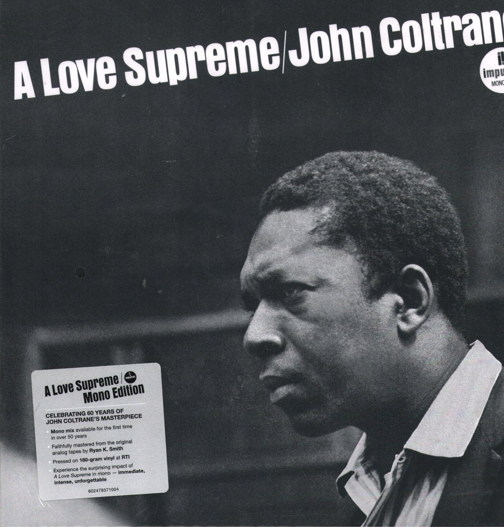 John Coltrane - A Love Supreme - Mono Mix - Lp