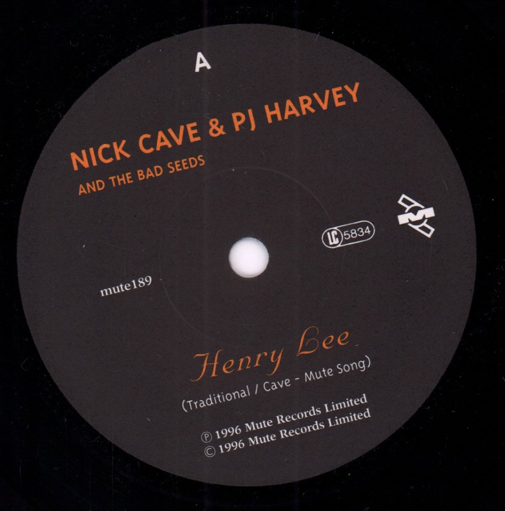 Nick Cave And P J Harvey - Henry Lee - 7 Inch
