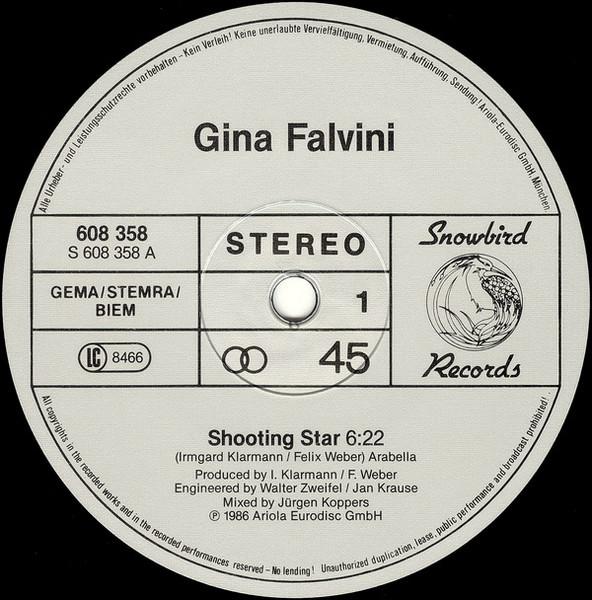 Gina Falvini - Shooting Star - 12 Inch