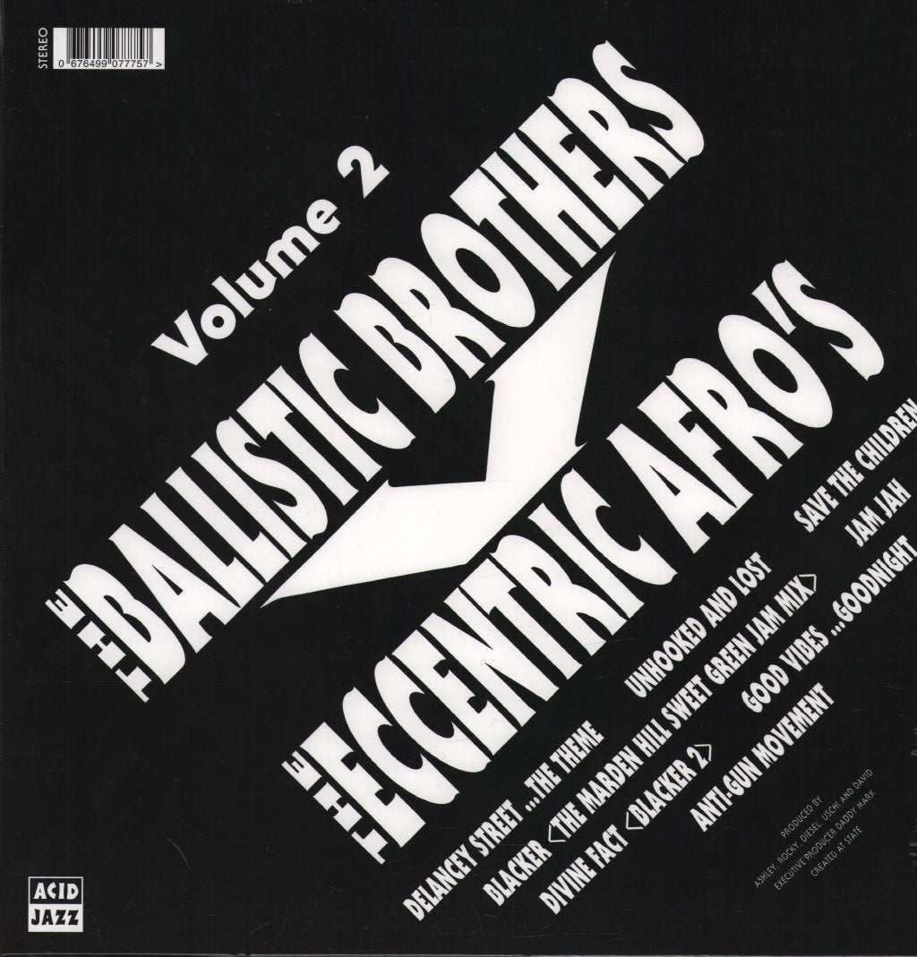 Ballistic Brothers Vs.The Eccentric Afro's - Volume 2 - Lp