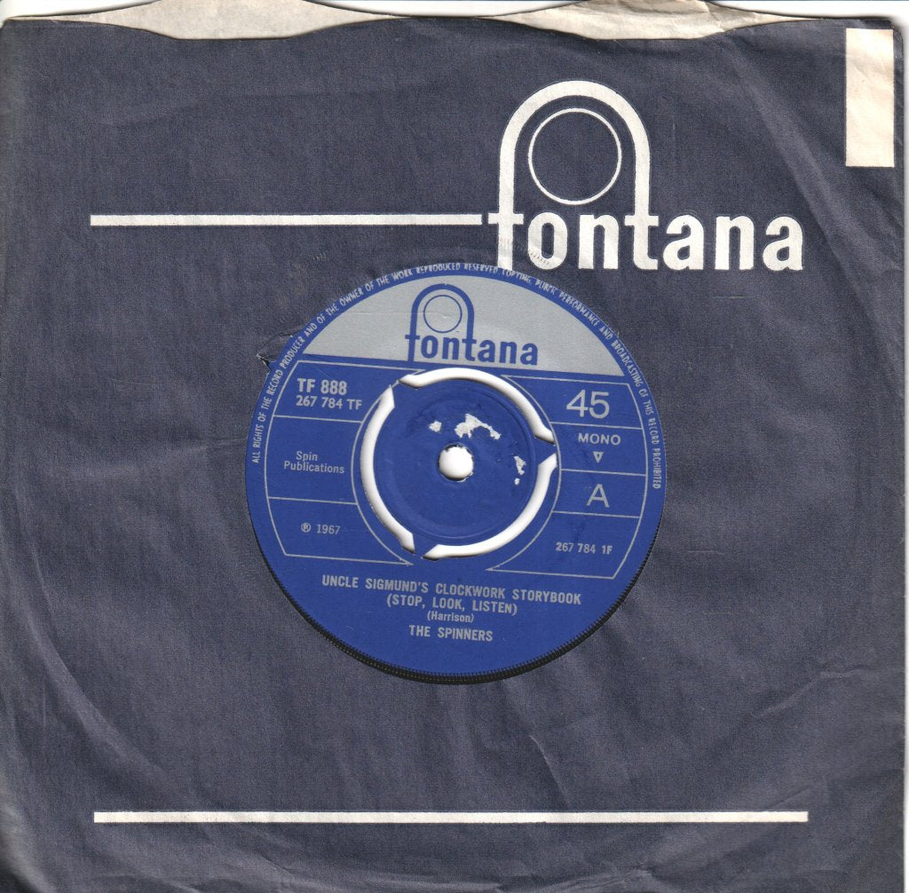 Spinners (Folk Group) - Uncle Sigmund's Clockwork Storybook - 7 Inch
