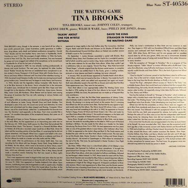 Tina Brooks - Waiting Game - Lp