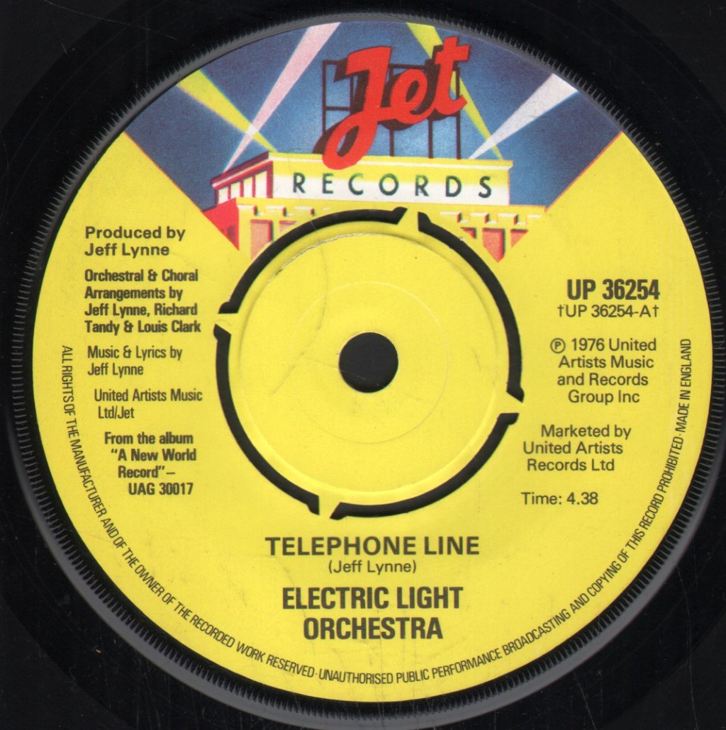 Electric Light Orchestra - Telephone Line - 7 Inch