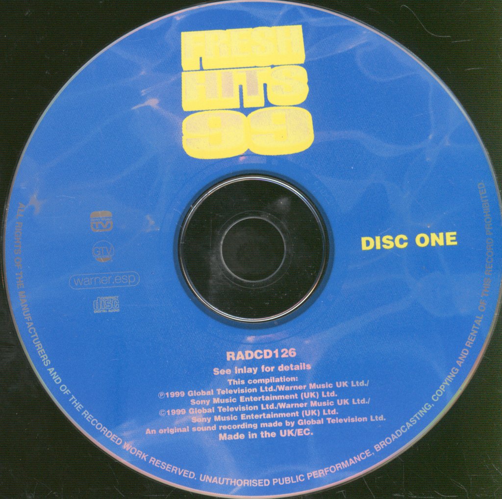 Various Artists - Fresh Hits 99 - Double Cd