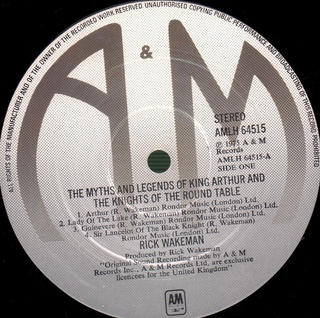 Rick Wakeman - Myths And Legends Of King Arthur - Lp