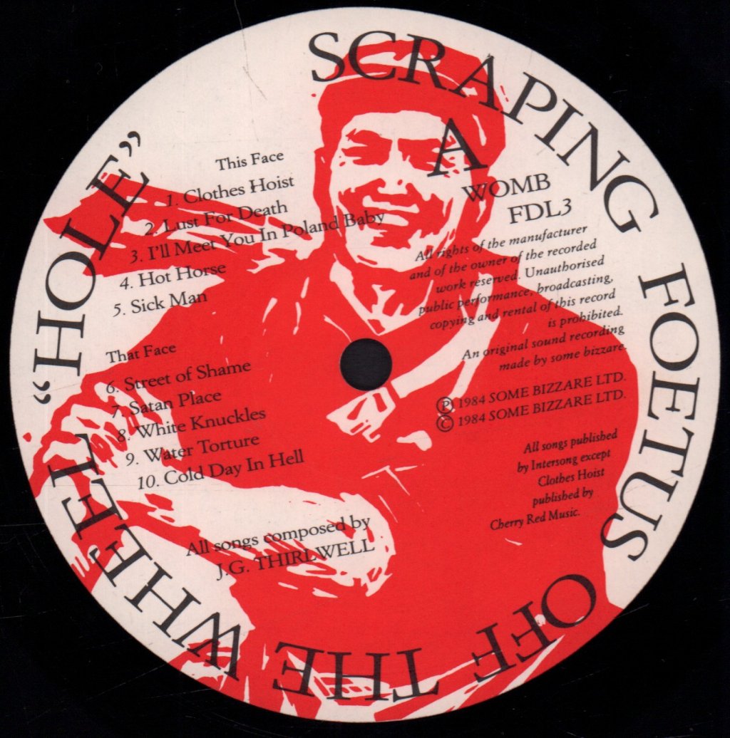 Scraping Foetus Off The Wheel - Hole - Lp