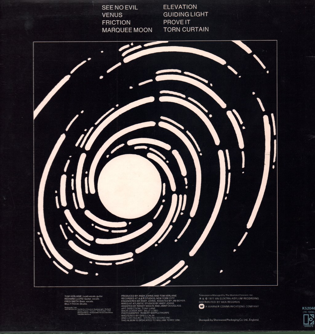 Television - Marquee Moon - Lp
