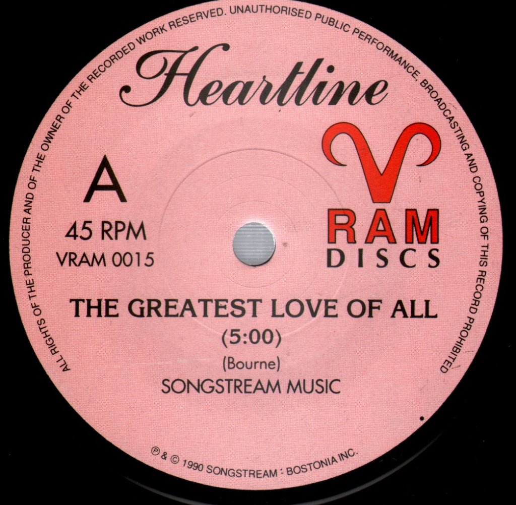 Heartline - Greatest Love Of All - 7 Inch