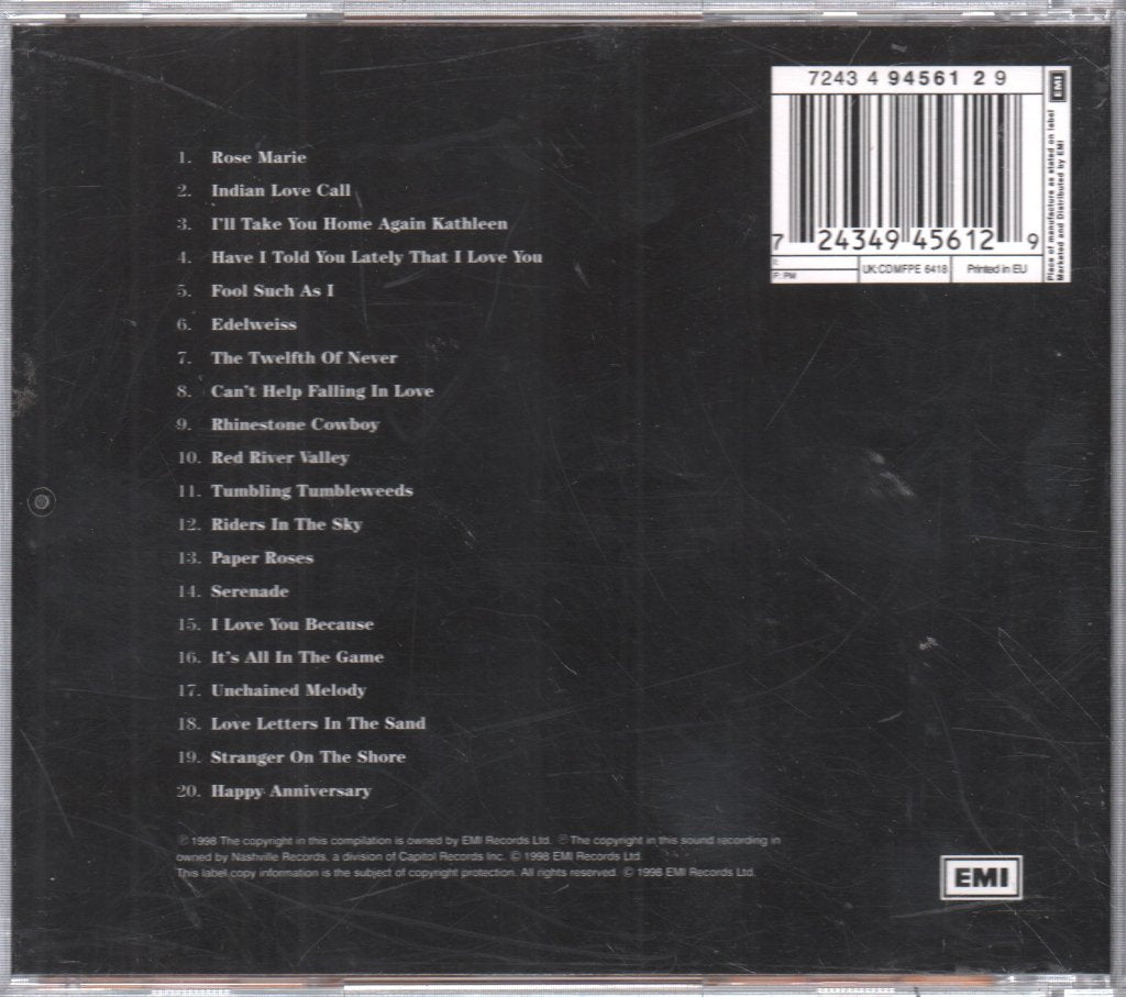 Slim Whitman - best of - Cd