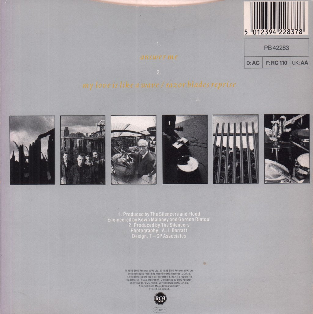 Silencers - Answer Me - 7 Inch
