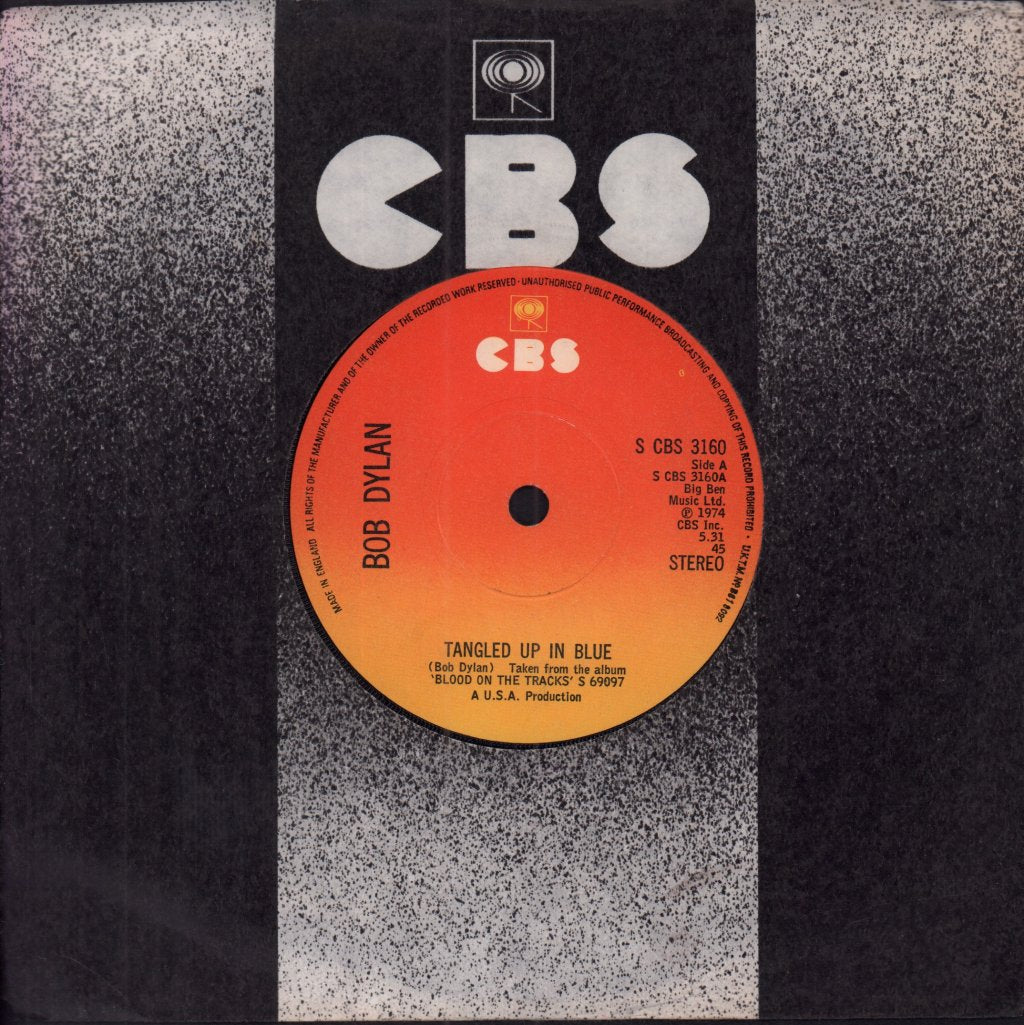 Bob Dylan - Tangled Up In Blue - 7 Inch