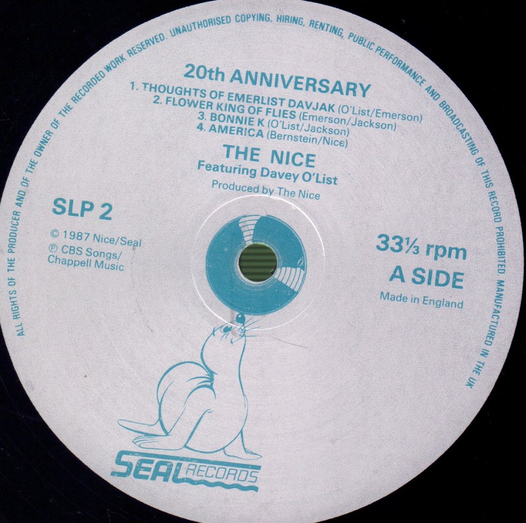 Nice - 20th Anniversary - Lp