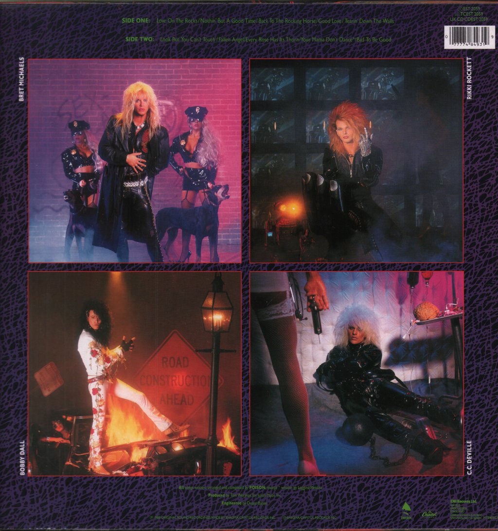 Poison - Open Up And Say...ahh - Lp