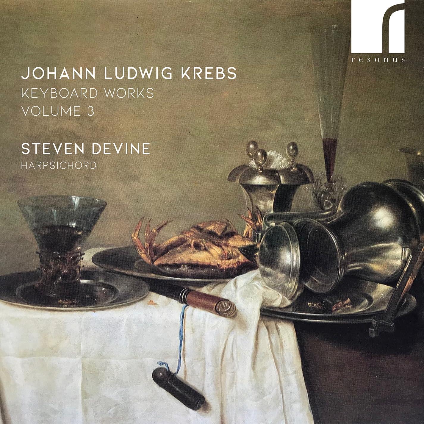 Steven Devine - Johann Ludwig Krebs: Keyboard Works Volume 3 - Cd