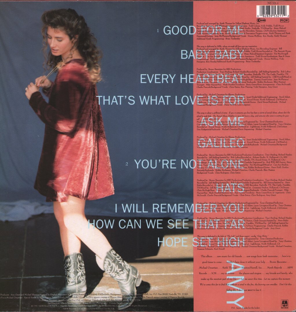 Amy Grant - Heart In Motion - Lp