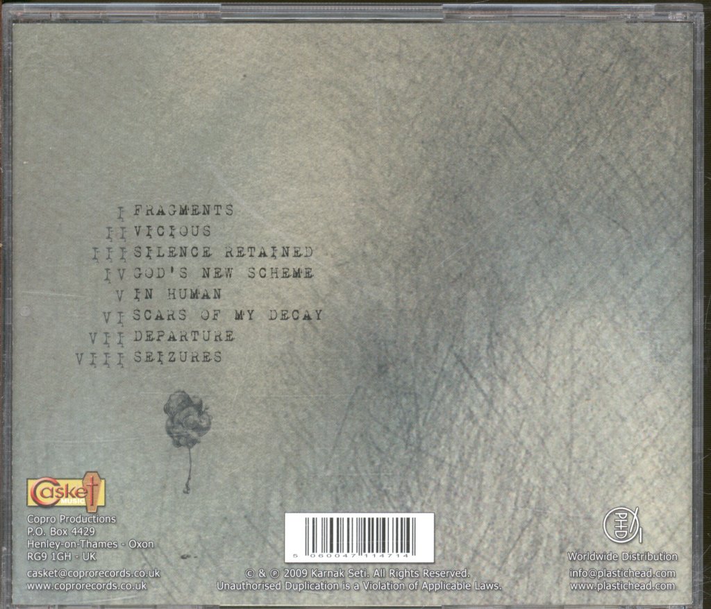 Karnak Seti - Scars Of Your Decay - Cd