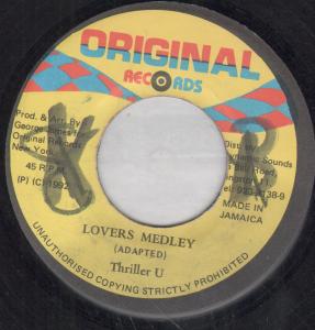 Thriller U - Lovers Medley - 7 Inch