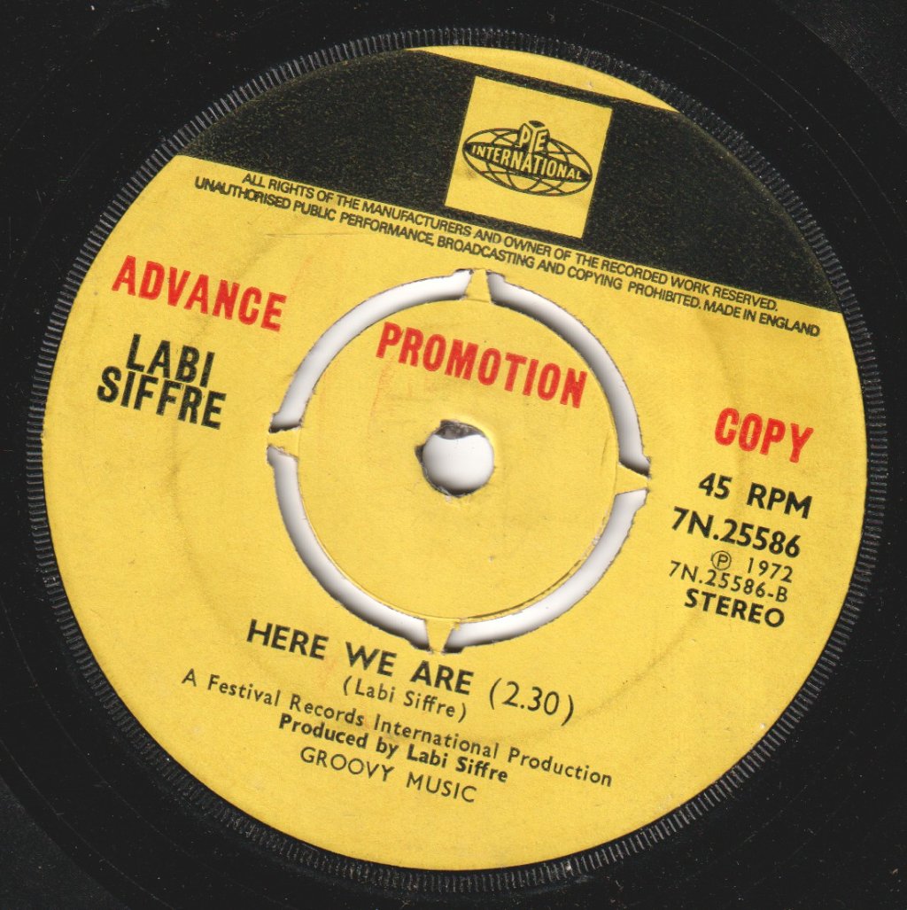 Labi Siffre - Watch Me - 7 Inch