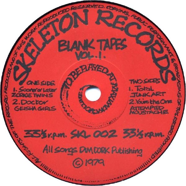 Various Artists - Blank Tapes Volume 1 - 7 Inch