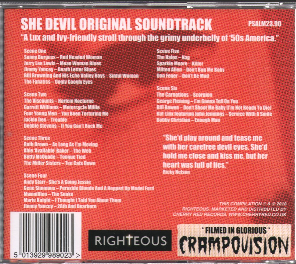 Various Artists - She Devil OST - Cd