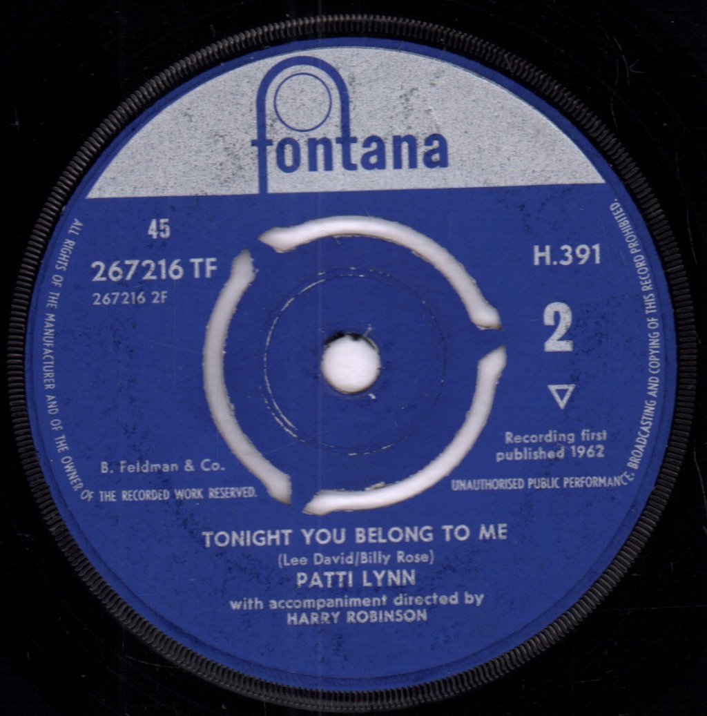 Patti Lynn - Johnny Angel - 7 Inch