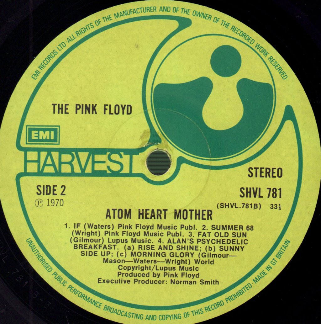 Pink Floyd - Atom Heart Mother - Lp