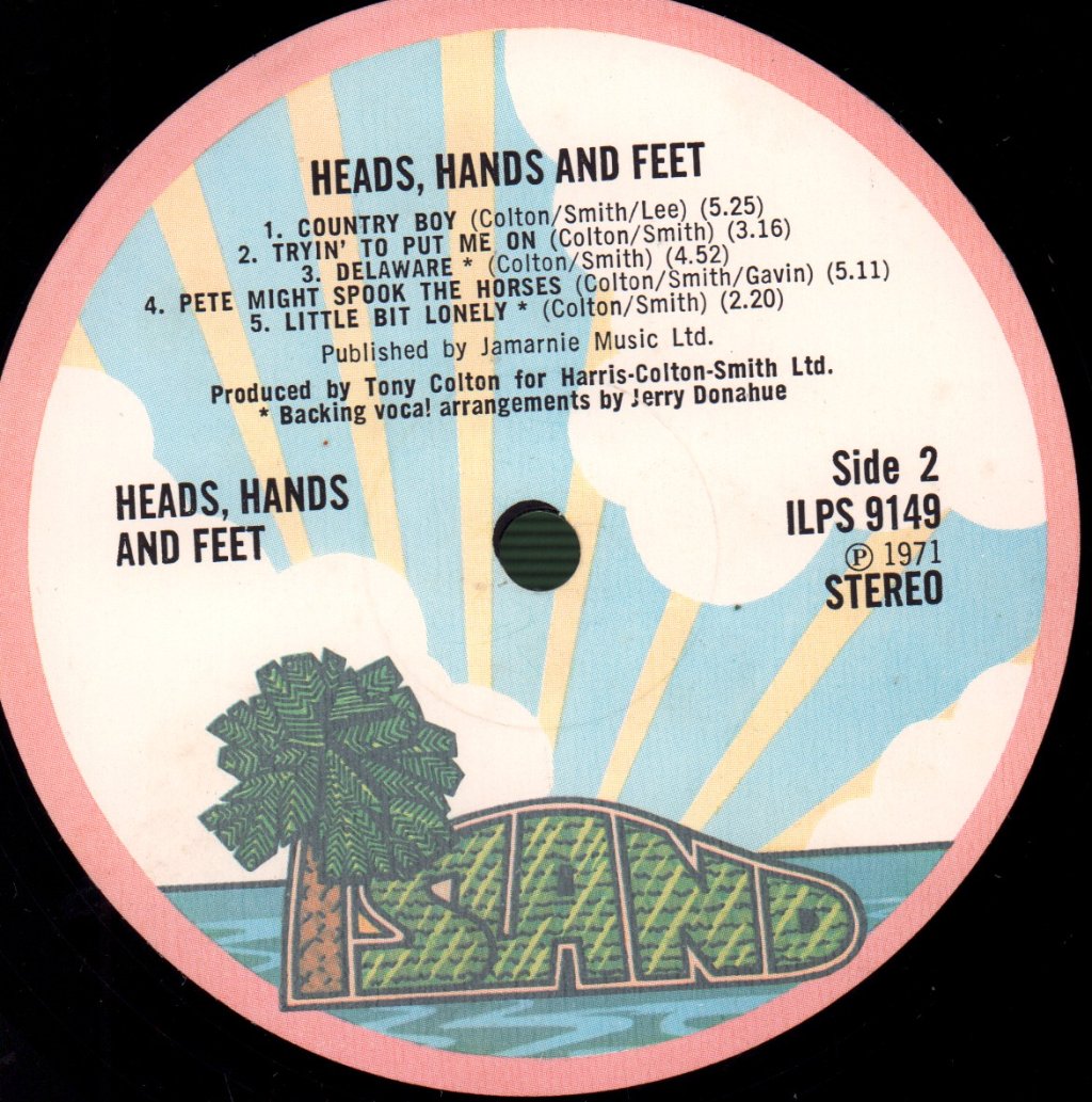 Heads Hands And Feet - Heads Hands And Feet - Lp