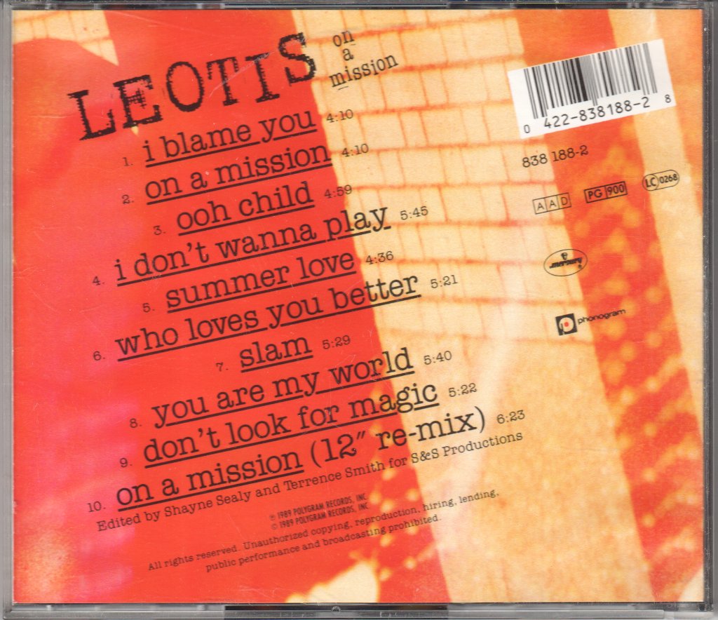 Leotis - On A Mission - Cd