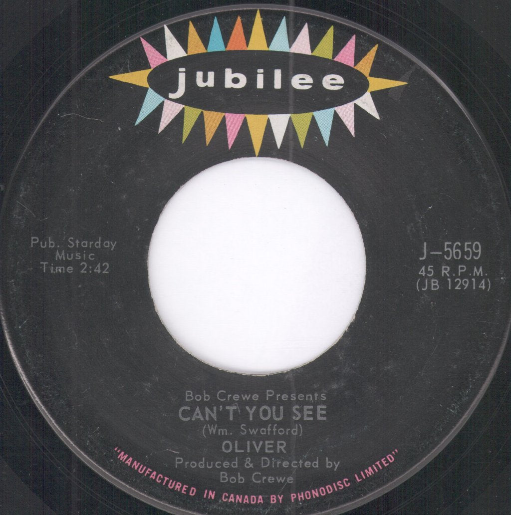 Oliver - Good Morning Starshine / Can't You See - 7 Inch