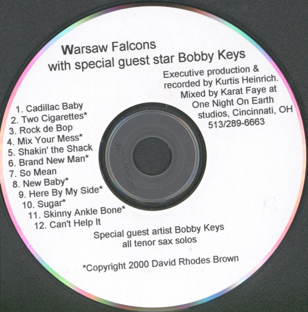 Warsaw Falcons with Bobby Keys on Sax - Warsaw Falcons with Bobby Keys on Sax - Cdr