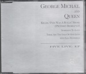 George Michael And Queen - Five Live Ep - Cd