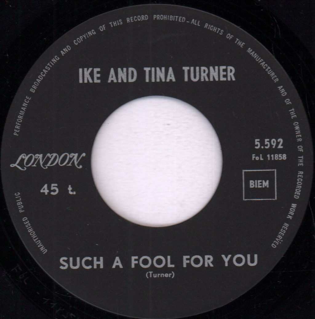Ike & Tina Turner - Oh Baby! (Things Ain't What They Used To Be) - 7 Inch