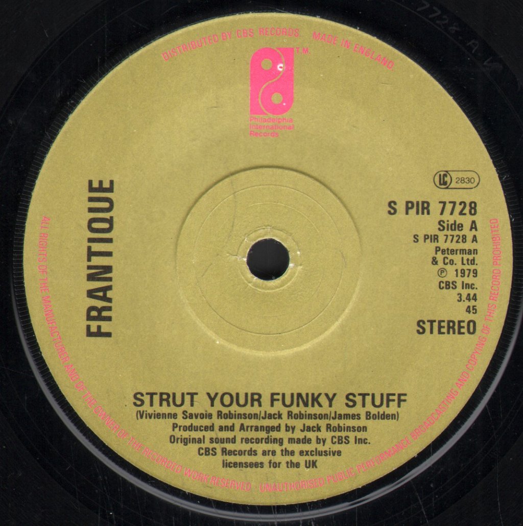 Frantique - Strut Your Funky Stuff - 7 Inch