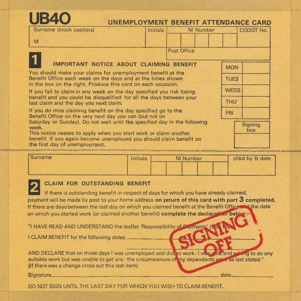 UB40 - Signing Off - Double Lp