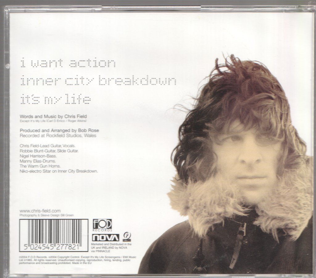 Chris Field - I Want Action - Cd