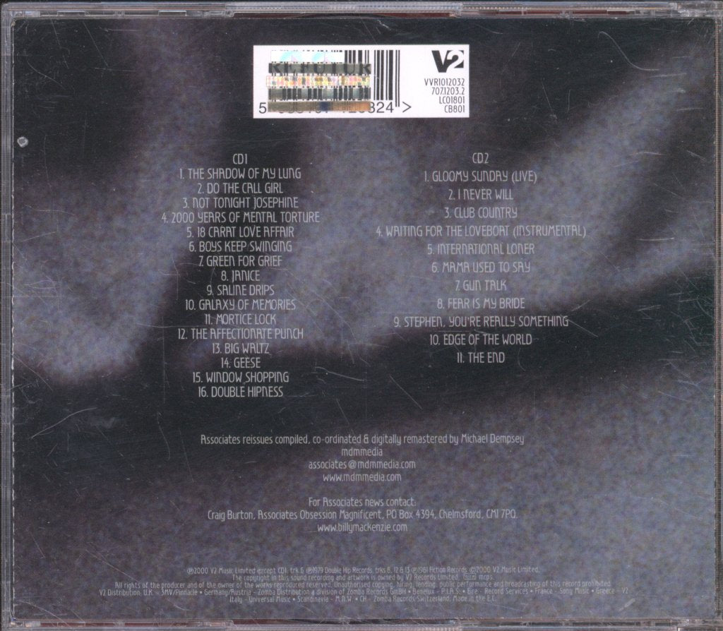 Associates - Double Hipness - Double Cd