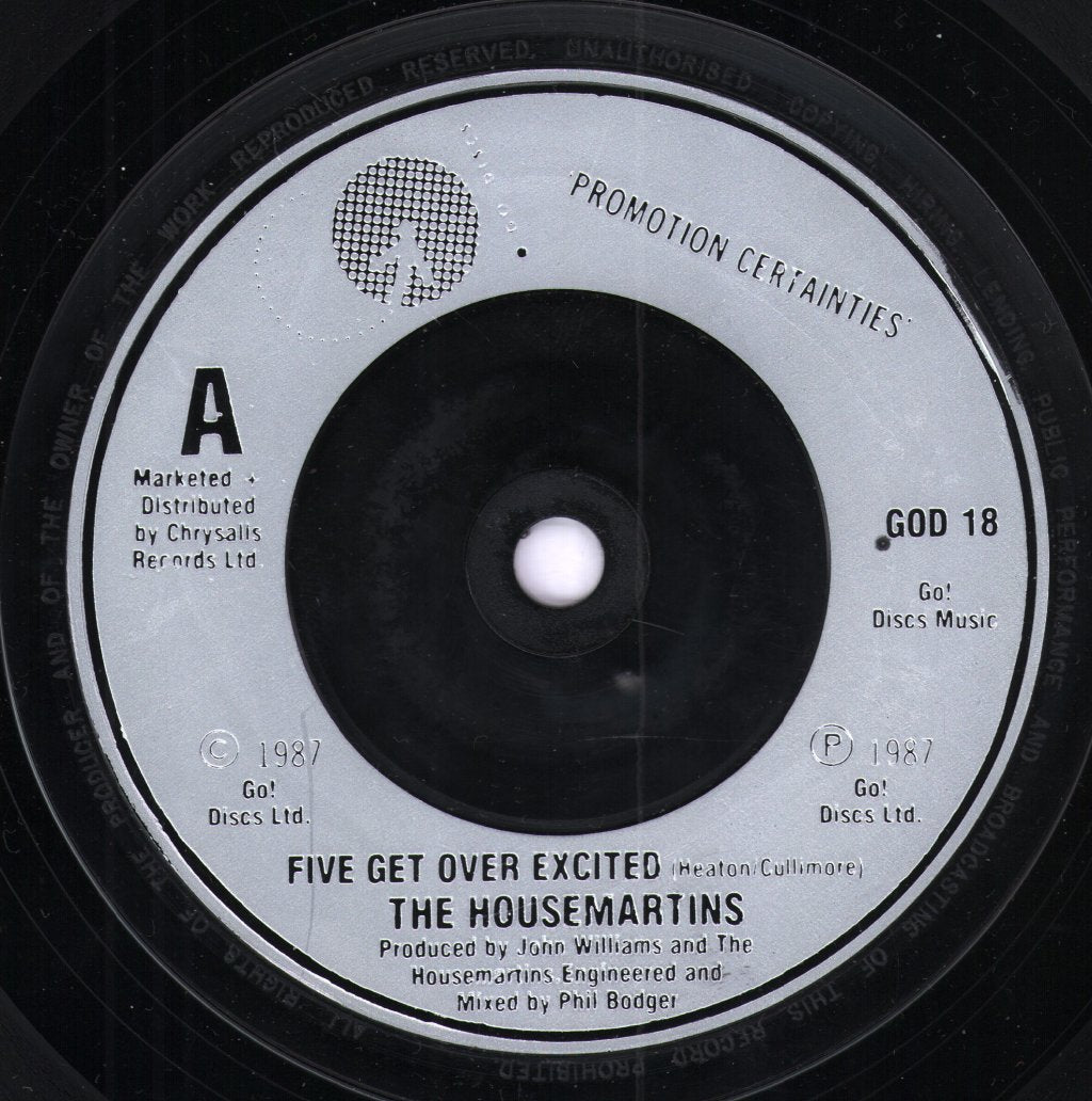 Housemartins - Five Get Over Excited - 7 Inch