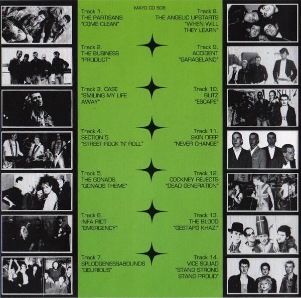 Various Artists - Oi! Chartbusters Volume 6 - Cd