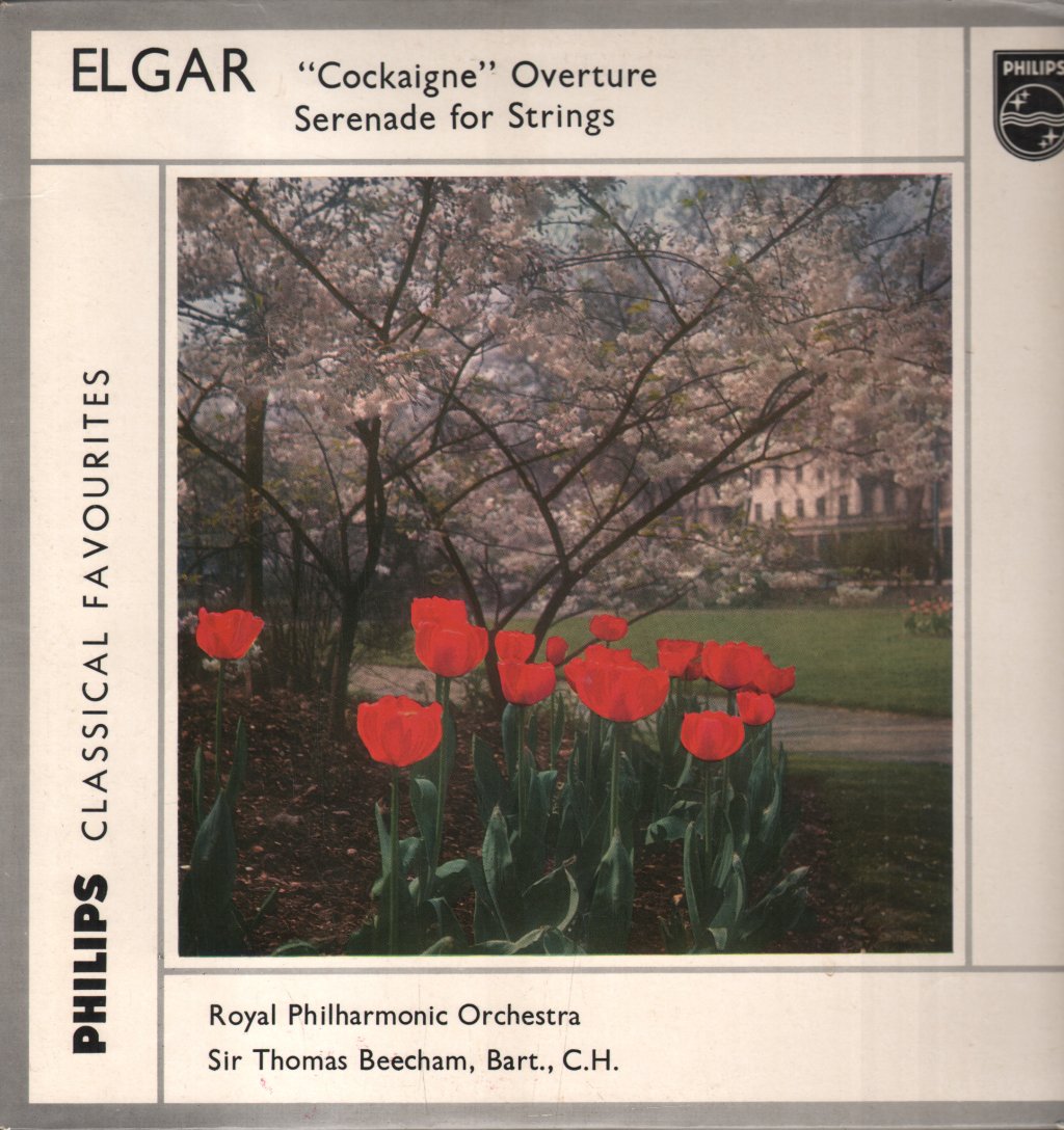Sir Thomas Beecham - "Cockaigne" Overture / Serenade for Strings - Lp